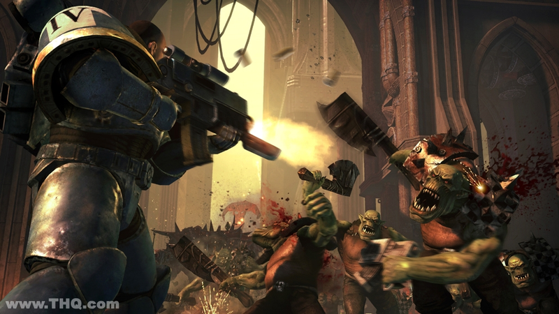 Illustration for article titled First Screens Of Warhammer 40K: Space Marine